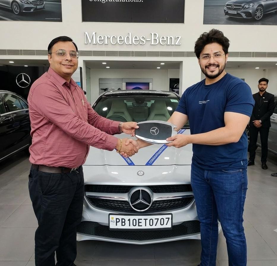 Mercedes Benz Handover at Prince Motors