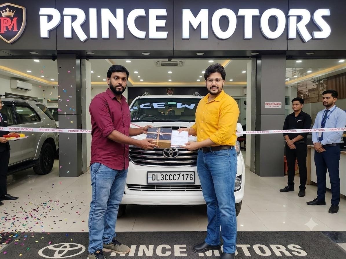Toyota Fortuner Delivery at Prince Motors